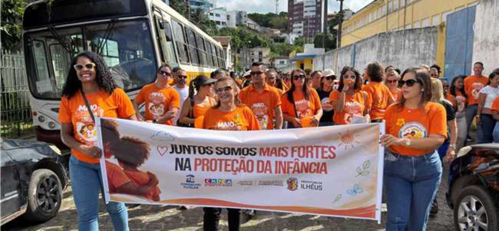 Caminhada do Maio Laranja reforça combate ao abuso e à exploração sexual de crianças e adolescentes