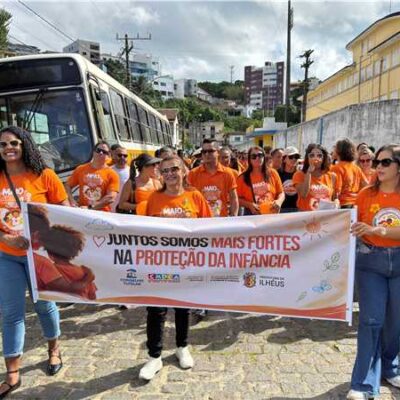Caminhada do Maio Laranja reforça combate ao abuso e à exploração sexual de crianças e adolescentes