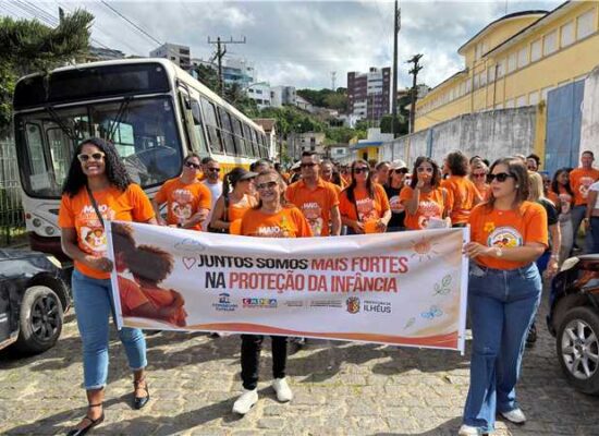 Caminhada do Maio Laranja reforça combate ao abuso e à exploração sexual de crianças e adolescentes