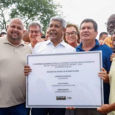 Entregas para infraestrutura, saúde e área rural marcam a celebração do Dia do Trabalhador em Riachão do Jacuípe