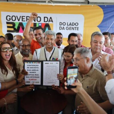 *Investimentos do Estado em obras de encostas ampliam segurança e protegem famílias em Ilhéus*