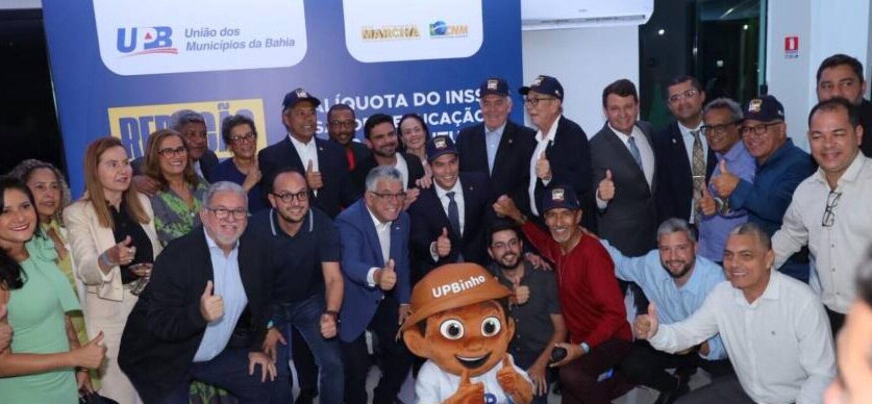 UPB reúne bancada baiana e prefeitos em Brasília pela redução do INSS das prefeituras