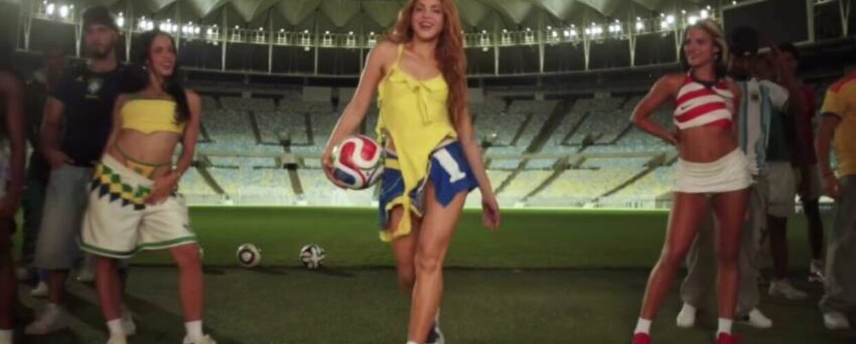 No Maracanã, Shakira lança prévia de música da Copa 2026
