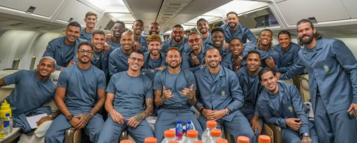 Seleção Brasileira chega aos Estados Unidos para disputa da Copa do Mundo de 2026