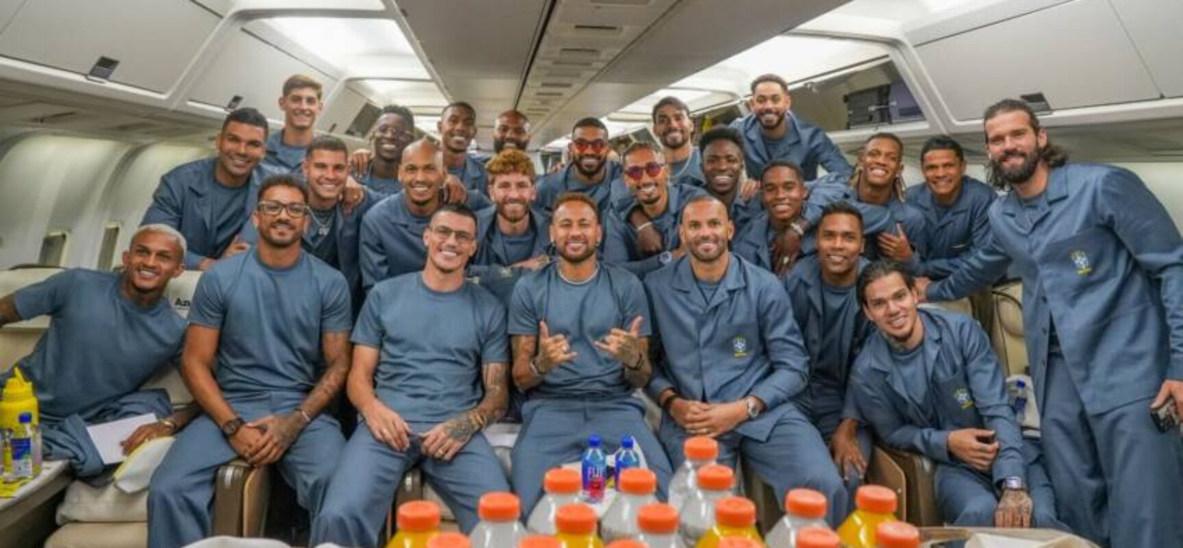 Seleção Brasileira chega aos Estados Unidos para disputa da Copa do Mundo de 2026