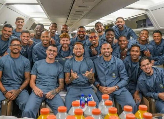 Seleção Brasileira chega aos Estados Unidos para disputa da Copa do Mundo de 2026