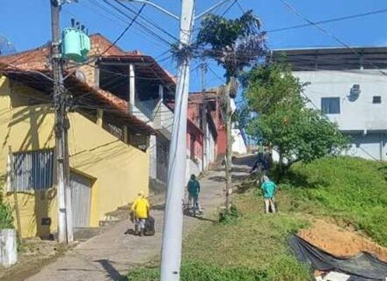Ações de manutenção urbana contemplam o Alto do Carvalho