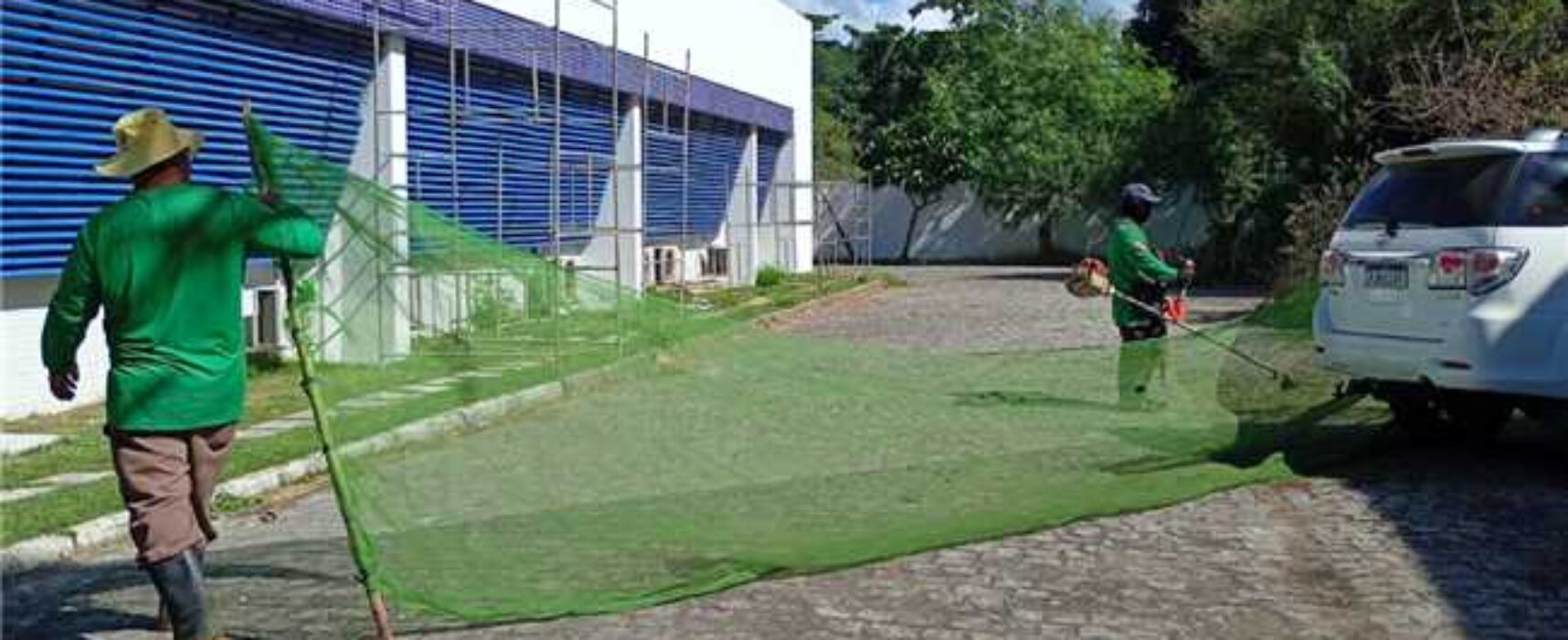 Prefeitura de Ilhéus executa serviços de manutenção urbana em pontos estratégicos da cidade