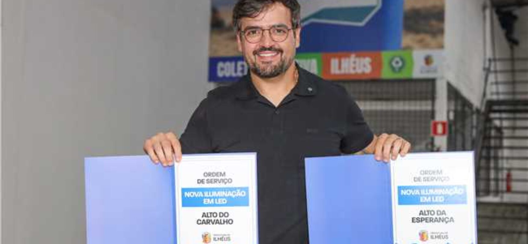 Prefeitura de Ilhéus avança com implantação de iluminação em LED no Alto da Esperança