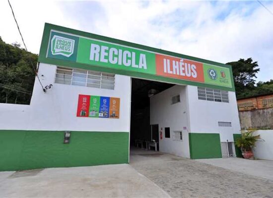 Prefeitura de Ilhéus inaugura galpão de reciclagem e fortalece política de resíduos sólidos