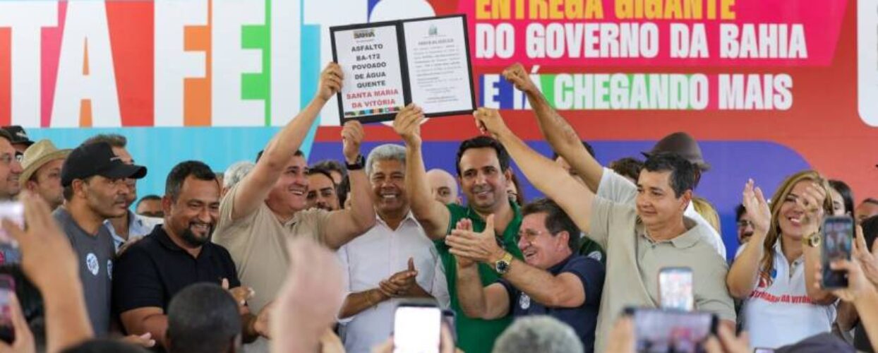 Mais de R$ 45 milhões em obras de pavimentação melhoram a mobilidade de Santa Maria da Vitória