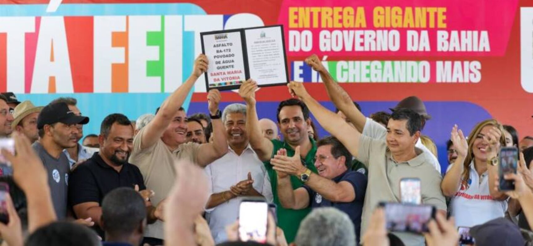 Mais de R$ 45 milhões em obras de pavimentação melhoram a mobilidade de Santa Maria da Vitória