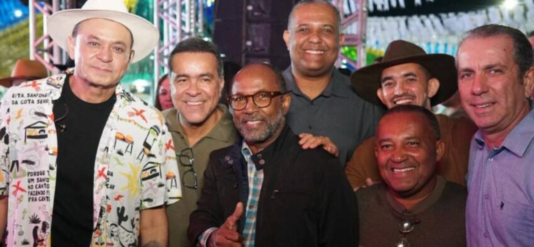 *Bebeto Galvão participa dos festejos juninos no interior da Bahia*