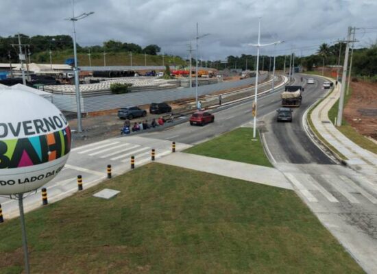 Duplicação da Estrada do Derba amplia mobilidade e integra Salvador ao futuro sistema do VLT