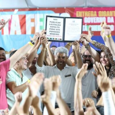 Piraí do Norte recebe obras e investimentos do Estado que ampliam segurança, mobilidade e acesso a serviços públicos