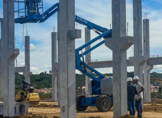 Governo avança na construção do Hospital e Maternidade Regional do Sisal, em Serrinha
