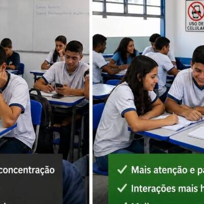 Um ano após restrição a celulares, escolas registram mais interação e menos tensão