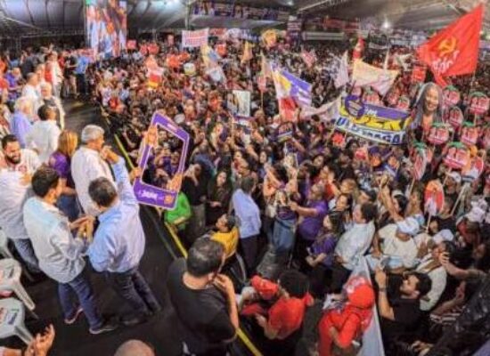 Arena lotada: Jerônimo Rodrigues reúne 15 mil pessoas em Itabuna e fortalece mobilização no sul da Bahia