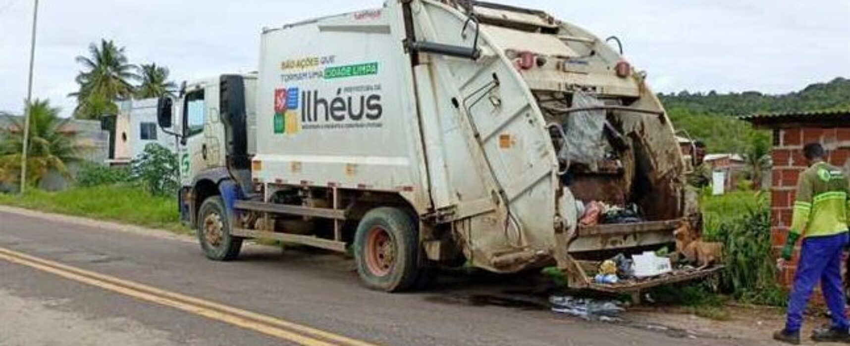 Prefeitura intensifica recolhimento de resíduos em diversos bairros de Ilhéus