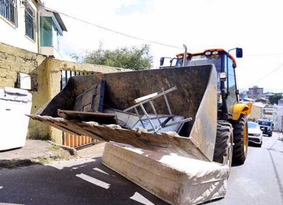Tapera e Cidade Nova recebem Operação Cata-treco