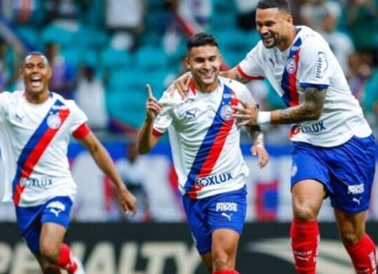 Bahia é dominante e vence último Ba-Vi do ano por 2×0 no Barradão