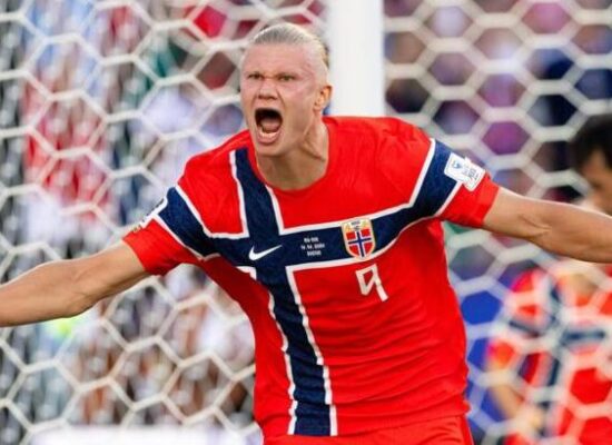 HAALAND 2 X 1 BRASIL.