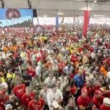 Lula, Jerônimo, Wagner e Rui mobilizam multidão em convenção histórica do PT na Bahia