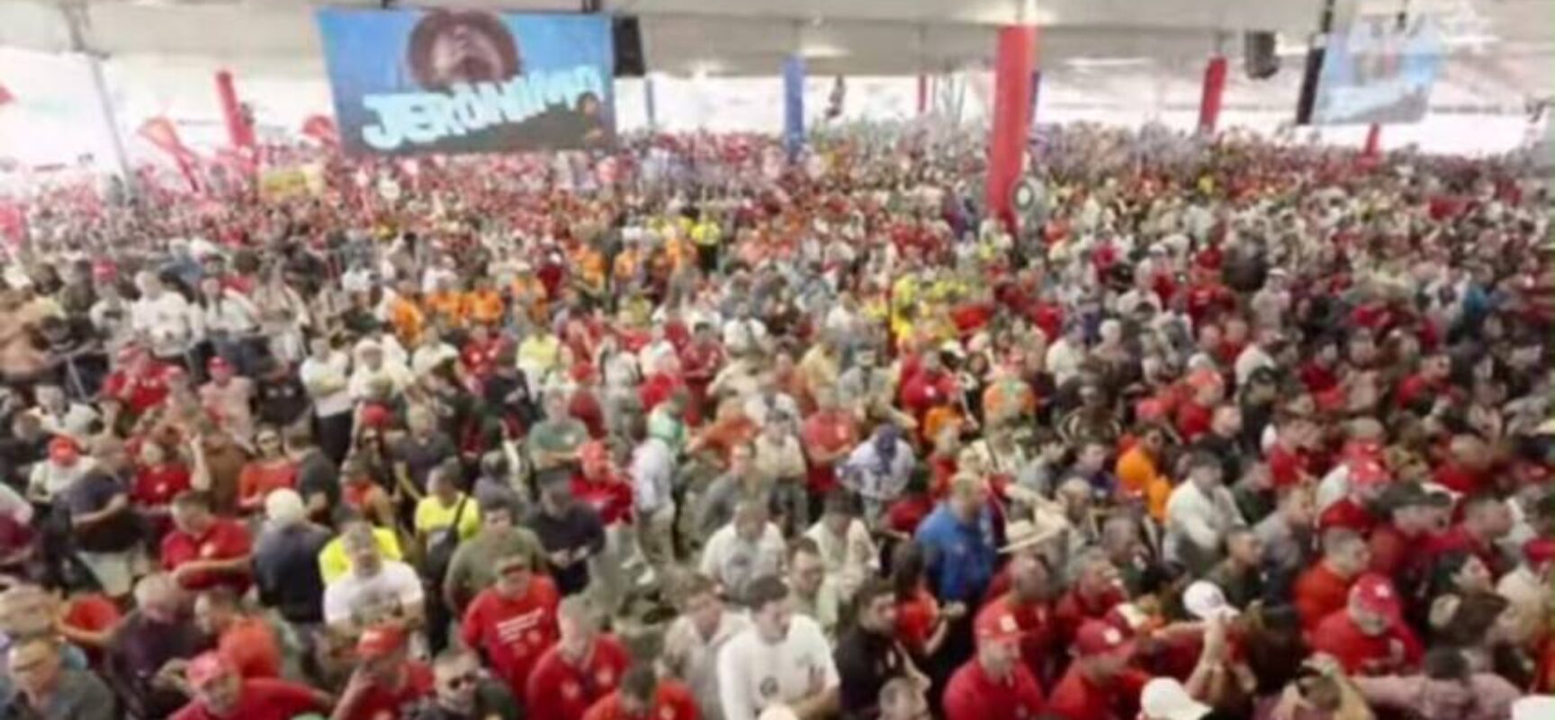 Lula, Jerônimo, Wagner e Rui mobilizam multidão em convenção histórica do PT na Bahia