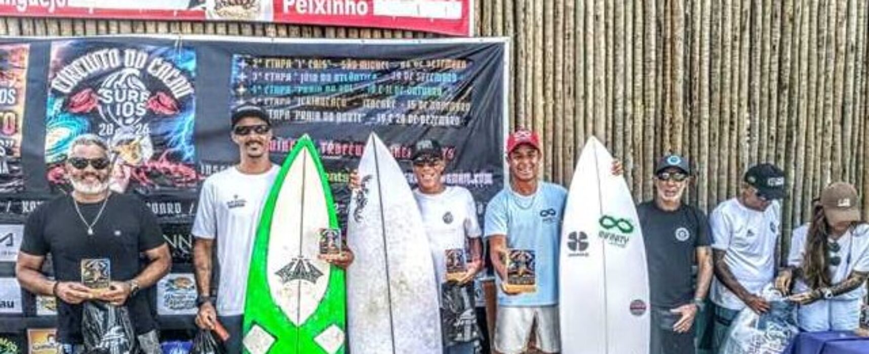 Circuito do Cacau Surf 2026 reúne atletas e define campeões da primeira etapa em Olivença