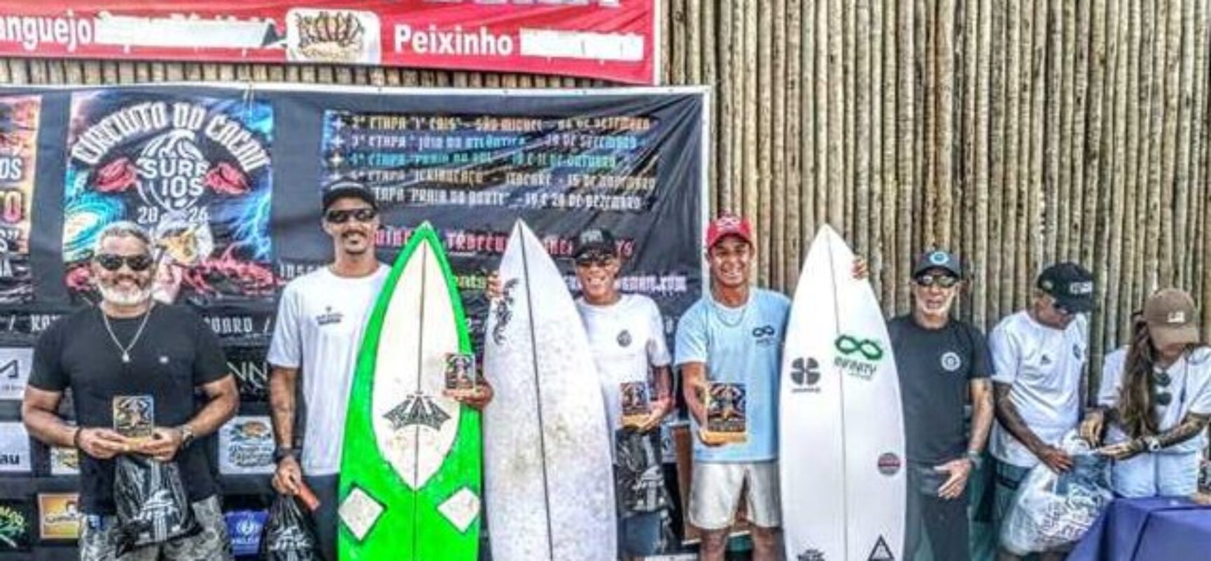 Circuito do Cacau Surf 2026 reúne atletas e define campeões da primeira etapa em Olivença