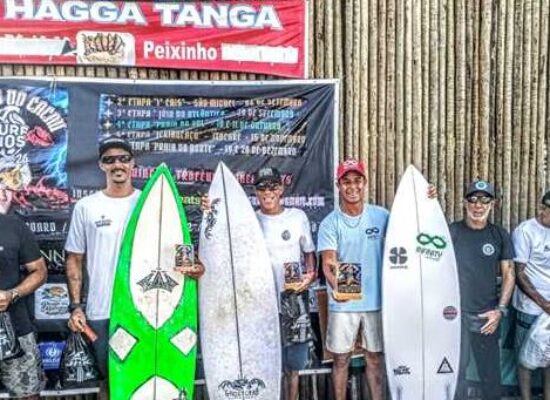 Circuito do Cacau Surf 2026 reúne atletas e define campeões da primeira etapa em Olivença