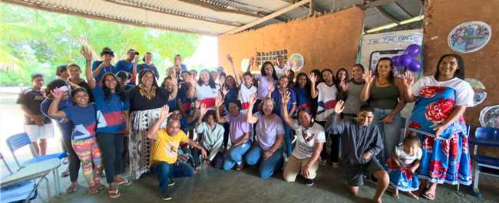 Agosto Lilás leva orientação sobre violência contra as mulheres à Aldeia Itapuã