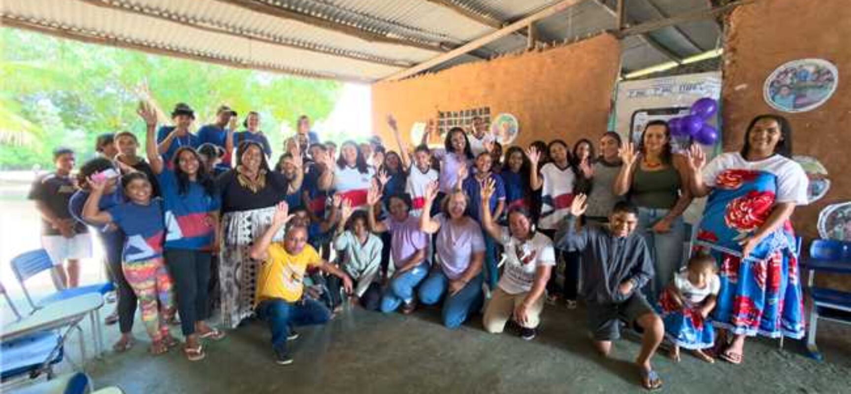 Agosto Lilás leva orientação sobre violência contra as mulheres à Aldeia Itapuã