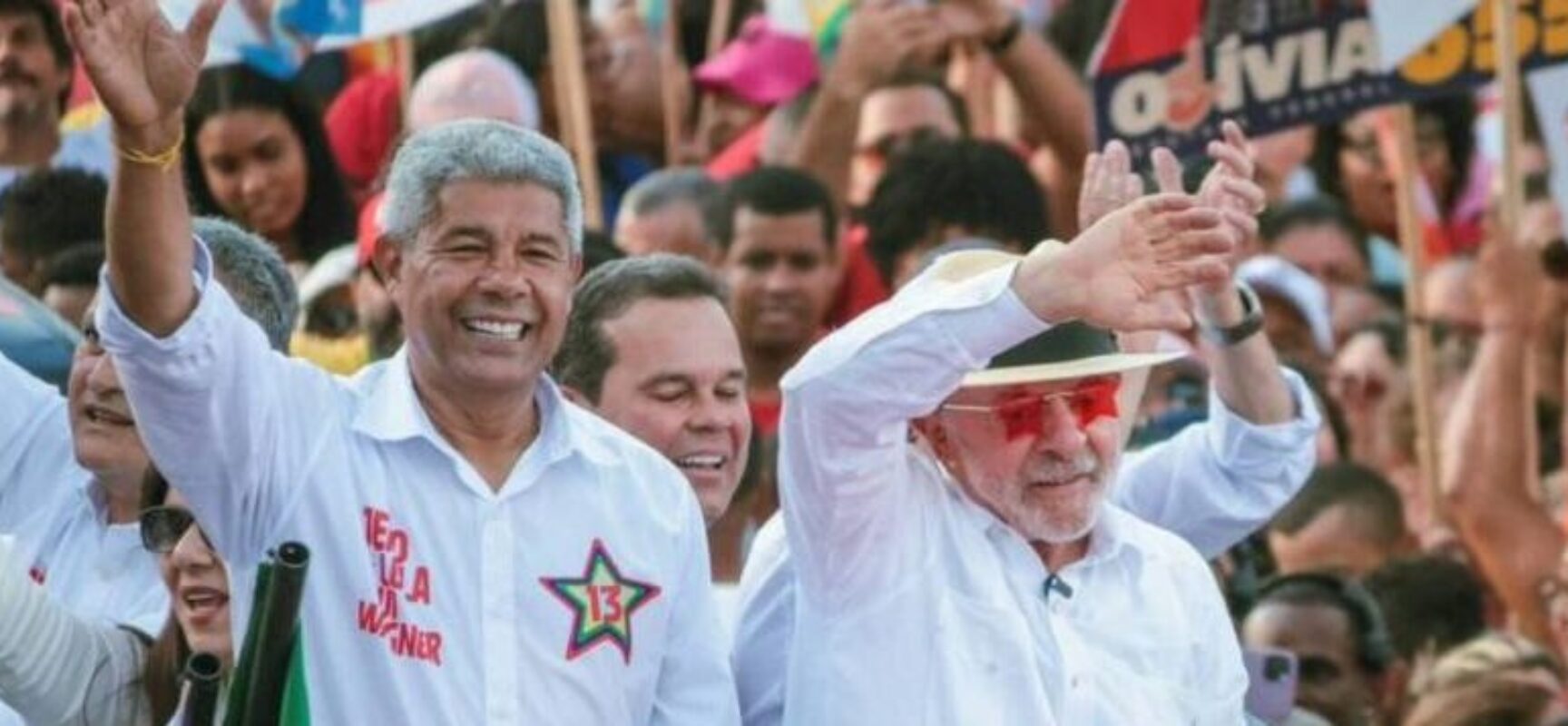Lula volta à Bahia no início da campanha e reforça apoio à chapa de Jerônimo