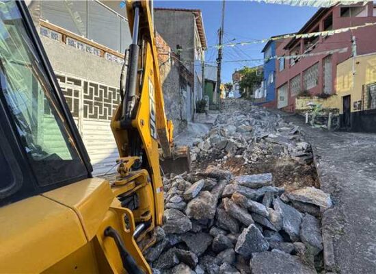 Prefeitura de Ilhéus inicia requalificação da Rua da Aliança