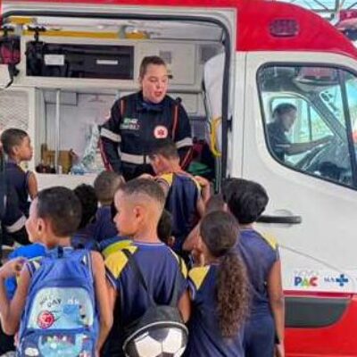 Projeto Samuzinho na Escola recebe estudantes na sede do SAMU de Ilhéus