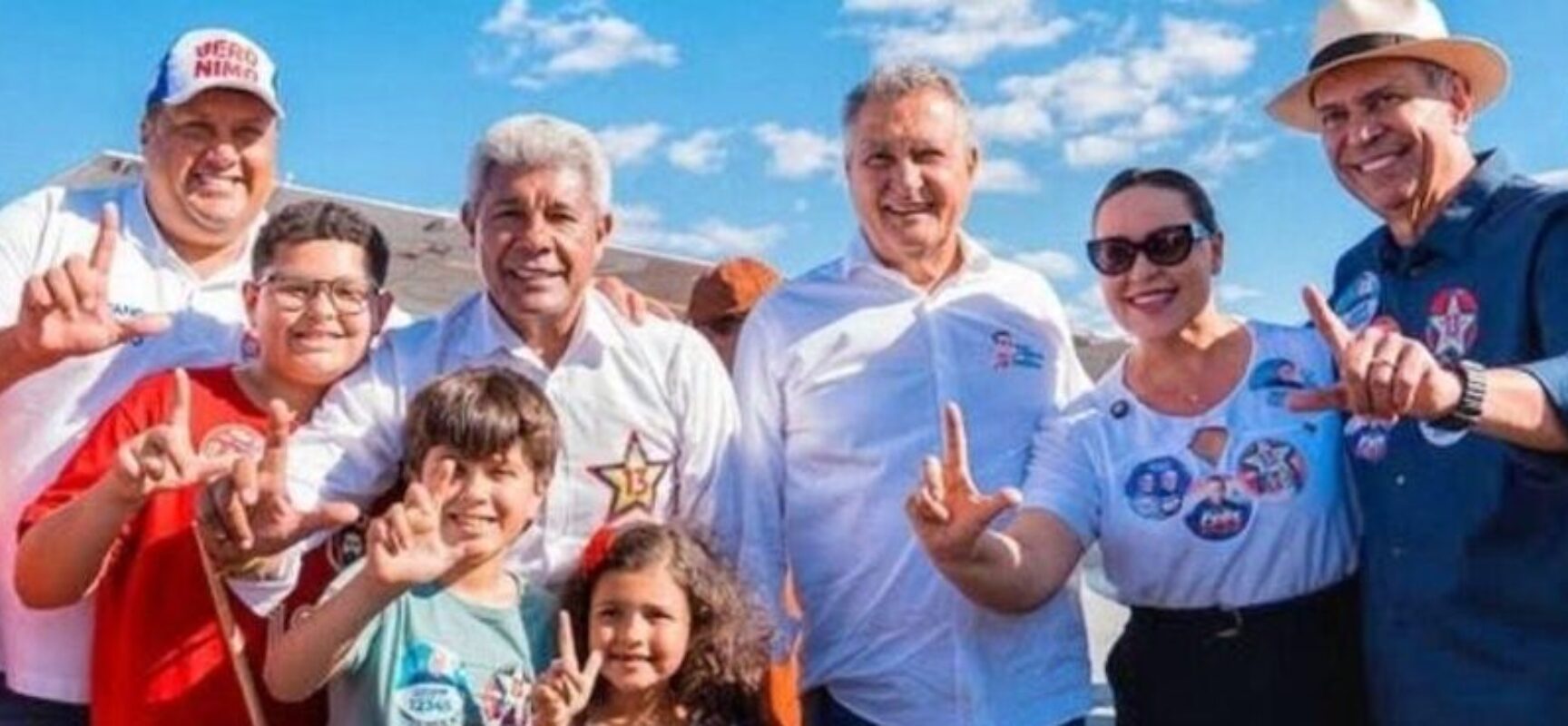 Euclides da Cunha recebe Jerônimo, Wagner e Rui em carreata com Félix e Luciano