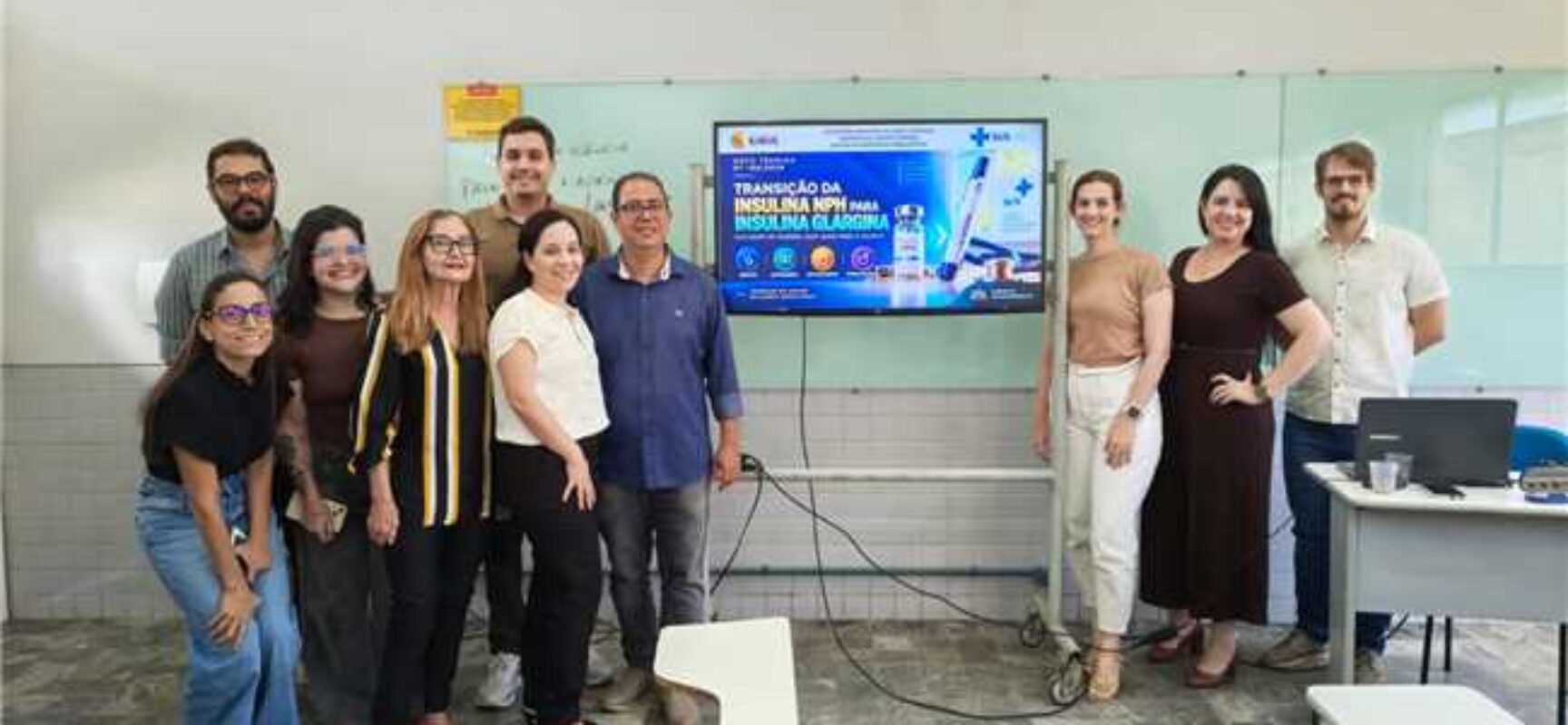 Prefeitura de Ilhéus capacita profissionais de saúde para manejo seguro da Insulina Glargina
