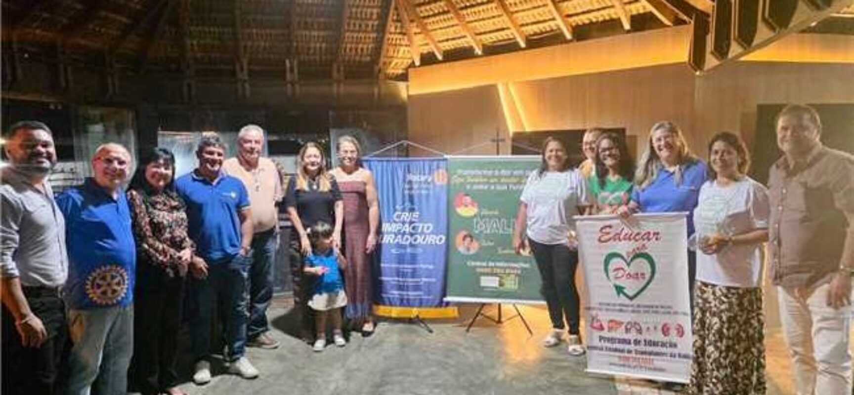 Saúde de Ilhéus participa de evento do Rotary para divulgar a campanha Setembro Verde