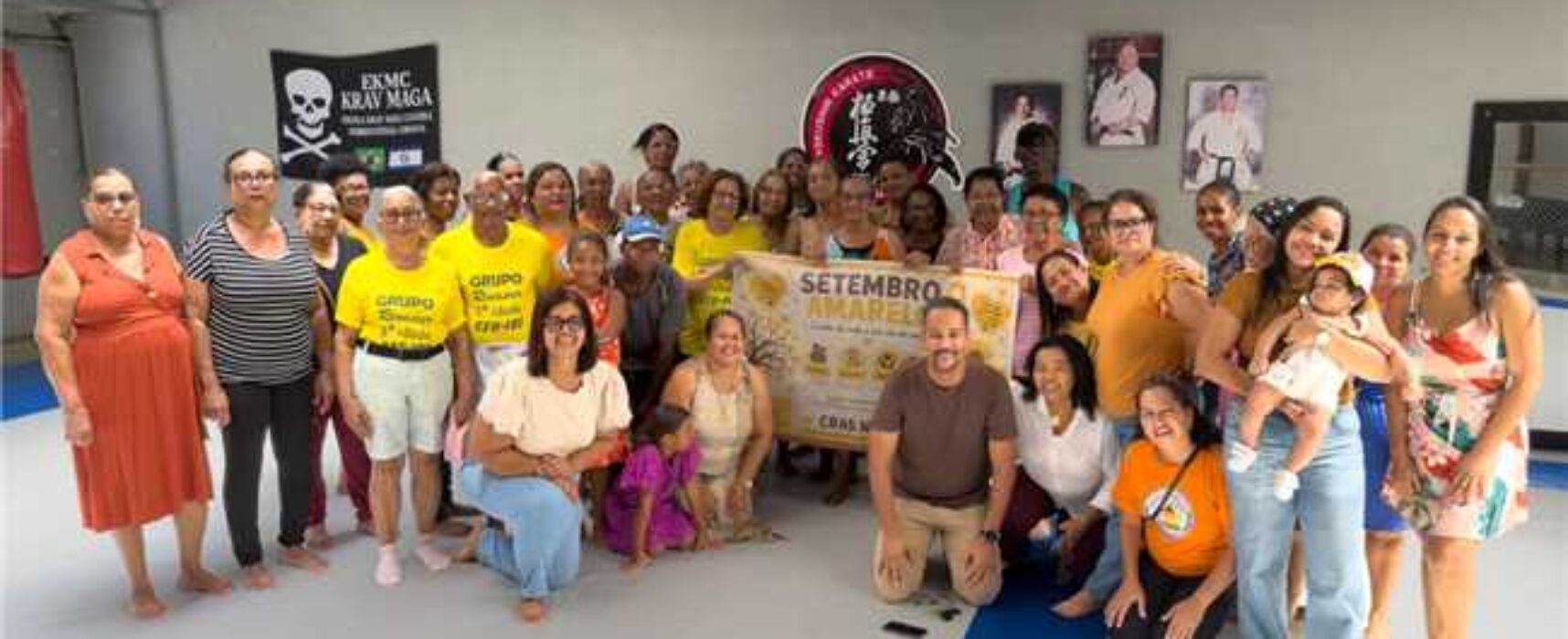 CRAS Norte encerra Setembro Amarelo com roda de conversa sobre saúde mental