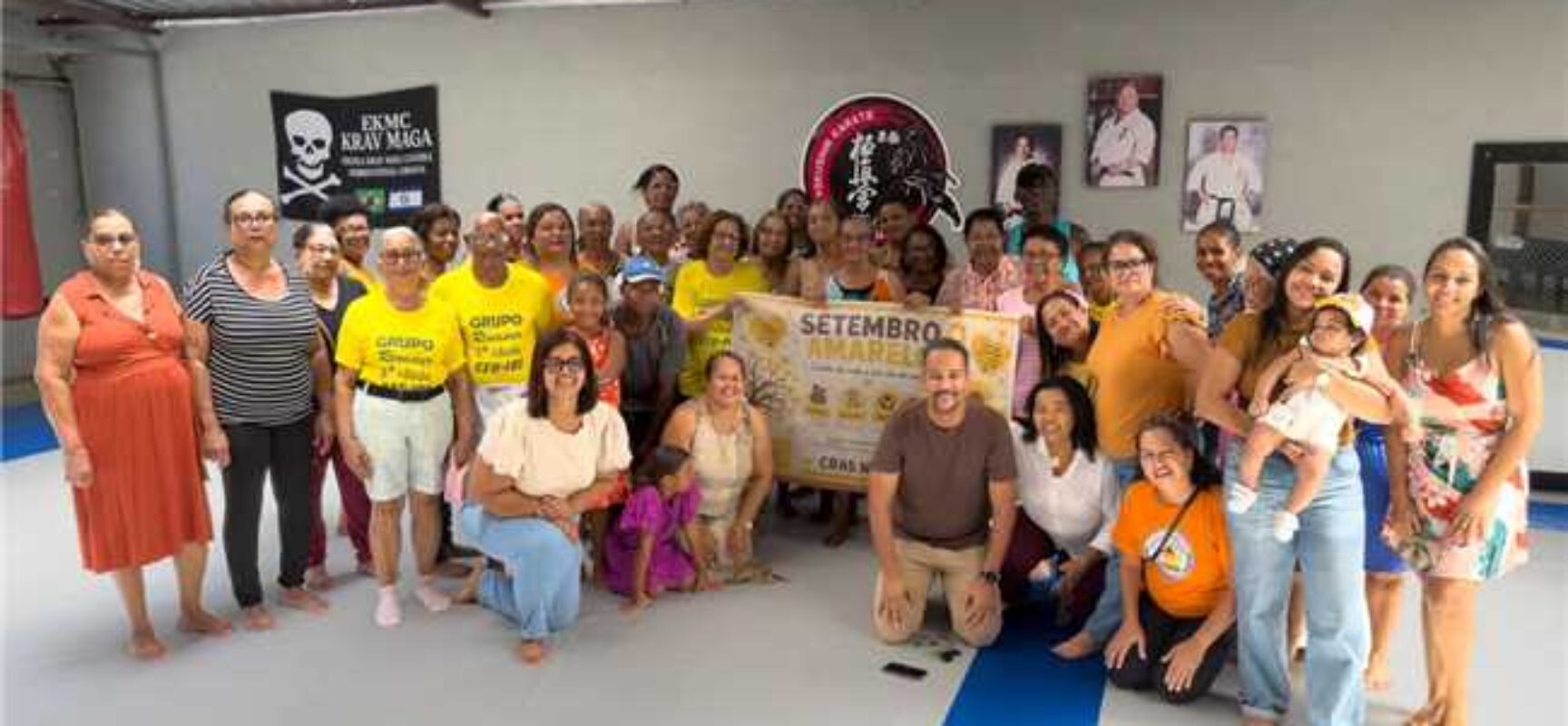 CRAS Norte encerra Setembro Amarelo com roda de conversa sobre saúde mental