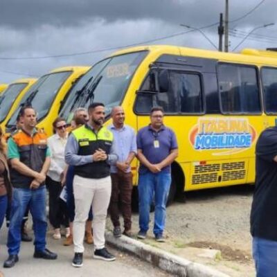 Prefeitura de Itabuna incorpora quatro novos micro-ônibus à frota do sistema de transporte público