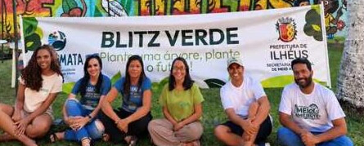 Blitz Verde promove arborização e distribuição de mudas na Sapetinga