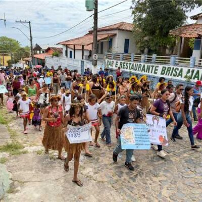 Caminhada em Olivença reforça proteção e direitos de mulheres e meninas indígenas