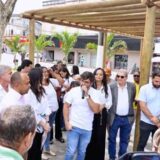 Canteiro central da Praça Cairu é entregue após obras de requalificação