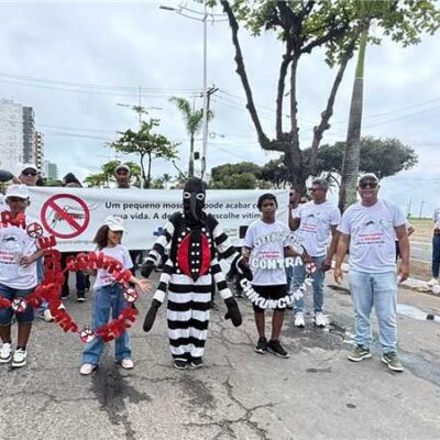 Saúde de Ilhéus marca presença no desfile cívico de 7 de Setembro