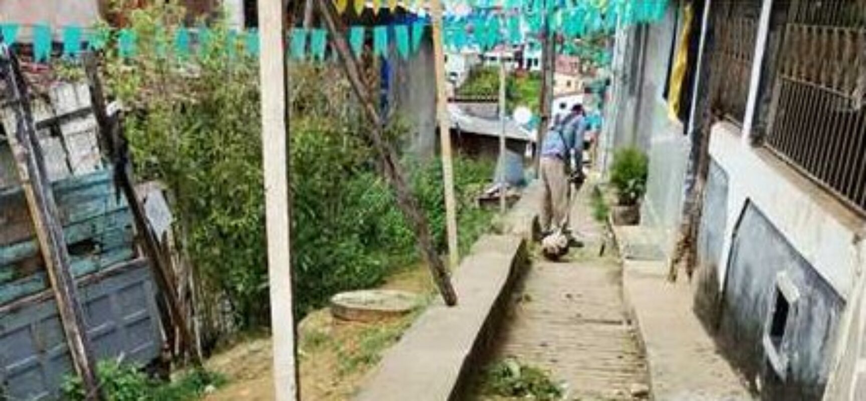 Roçagem e capinagem são realizadas em ruas do Alto do Amparo