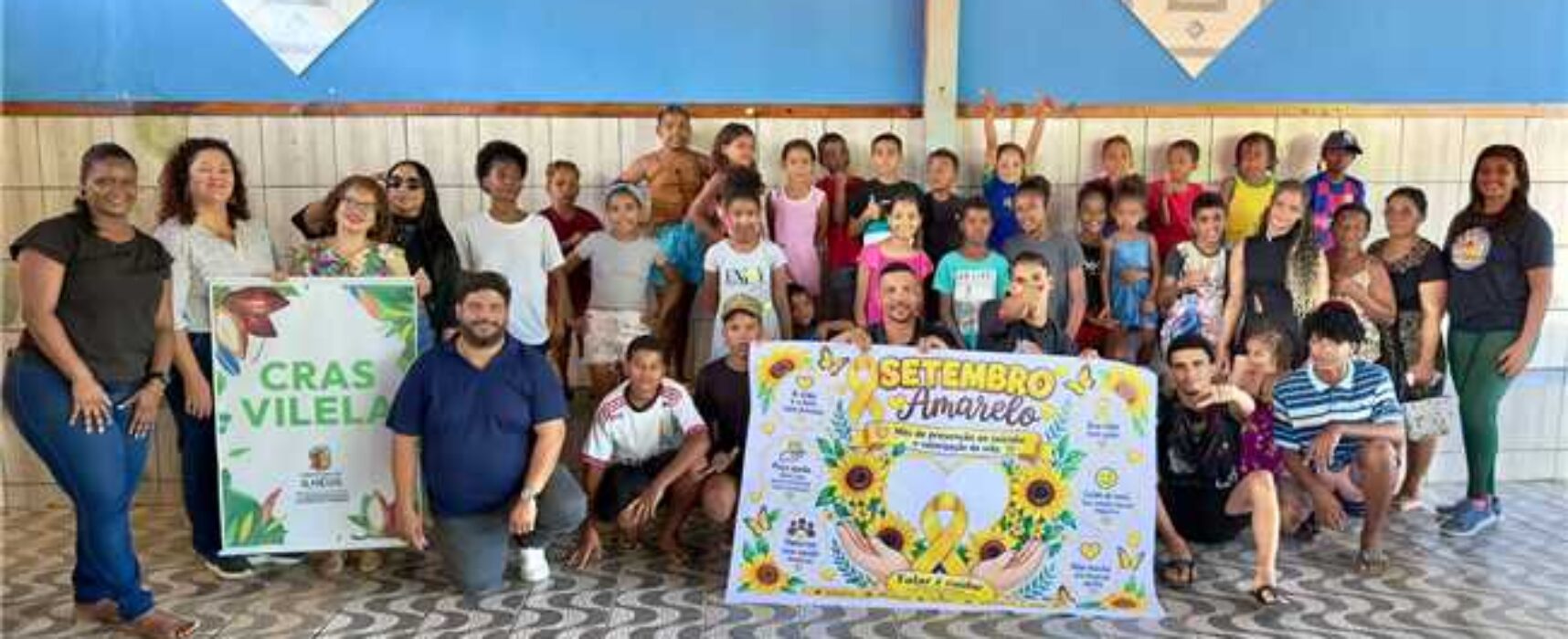 Adolescentes do CRAS Vilela usam rimas para falar sobre cidadania e valorização da vida