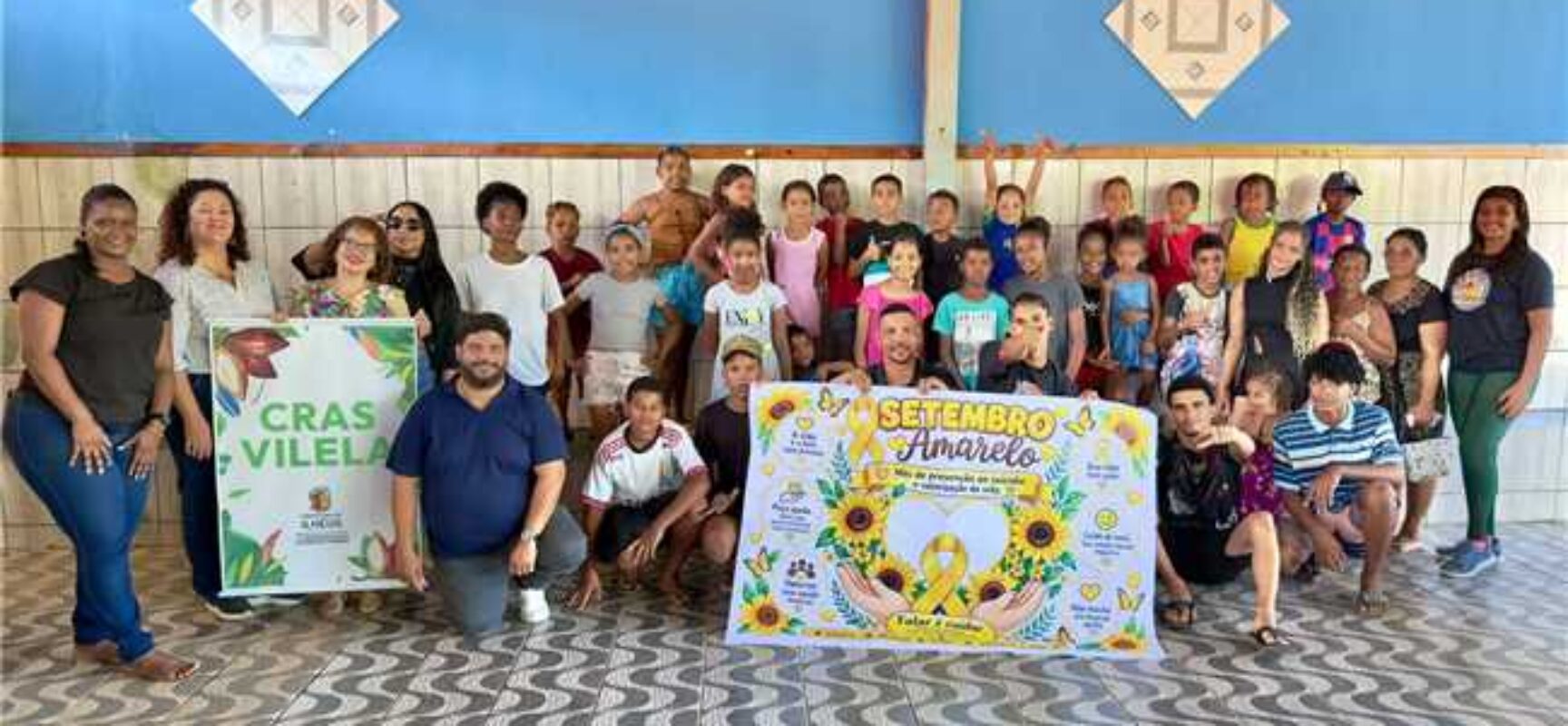 Adolescentes do CRAS Vilela usam rimas para falar sobre cidadania e valorização da vida