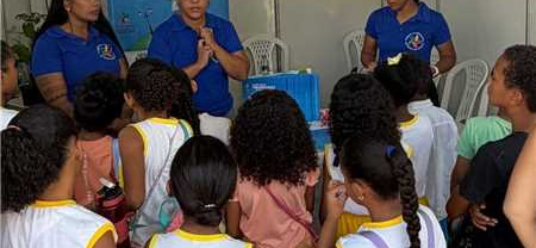 PETI participa de atividade promovida pela Sutram com palestra sobre prevenção ao trabalho infantil
